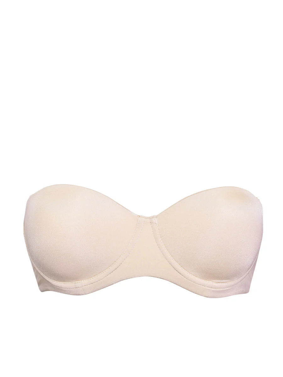 Sièlei 2550 Padded Underwired Bandeau Bra C Cup