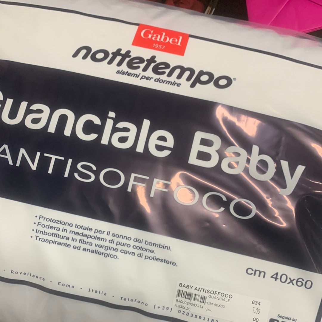 Pillow for cot and crib