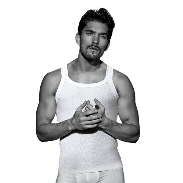 Men's ribbed tank top