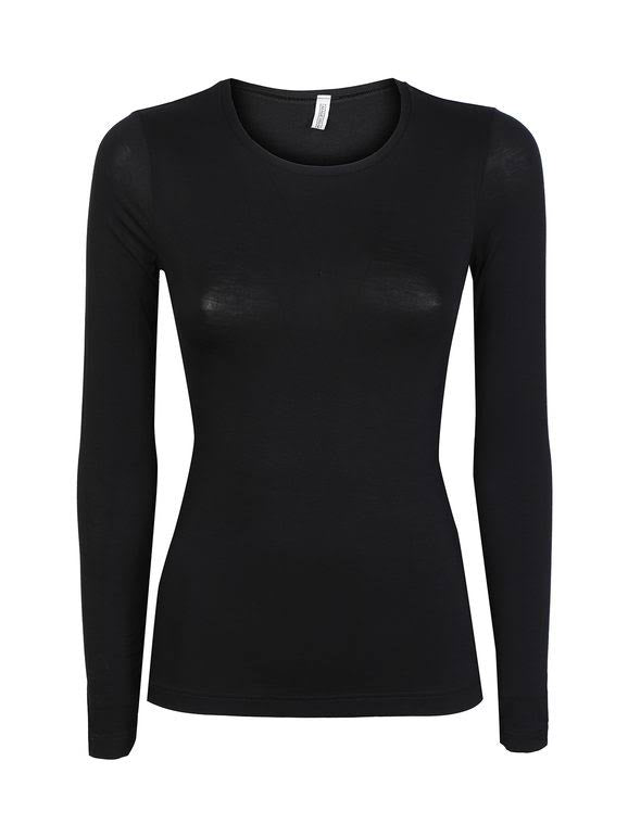 Maglia Donna girocollo in fresco bambù Magic Dream art. Perla