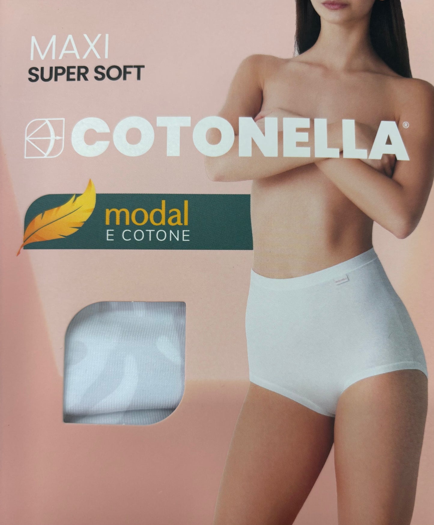 Slip donna vita alta in cotone modal Cotonella ADD080001