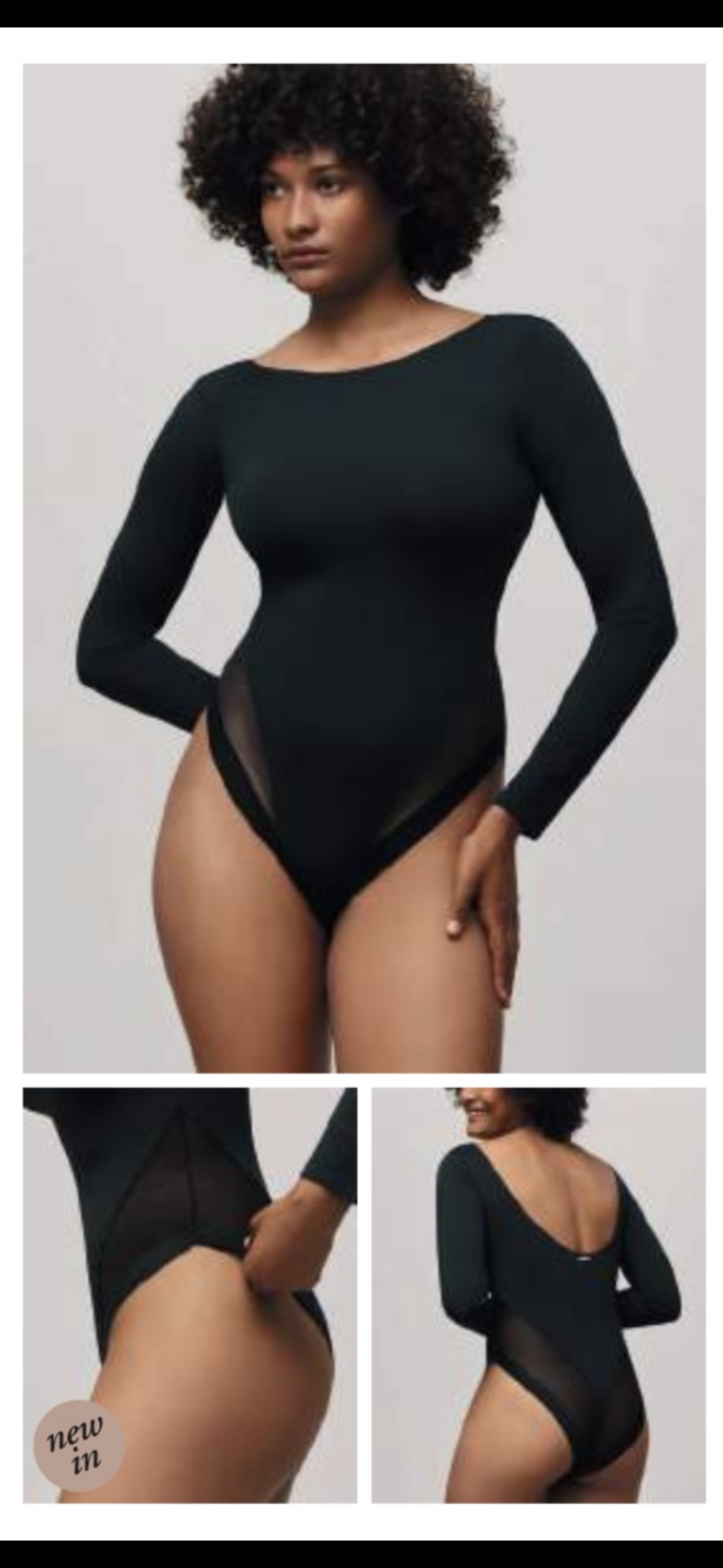 Body Donna YSABEL MORA ELASTICIZZATO