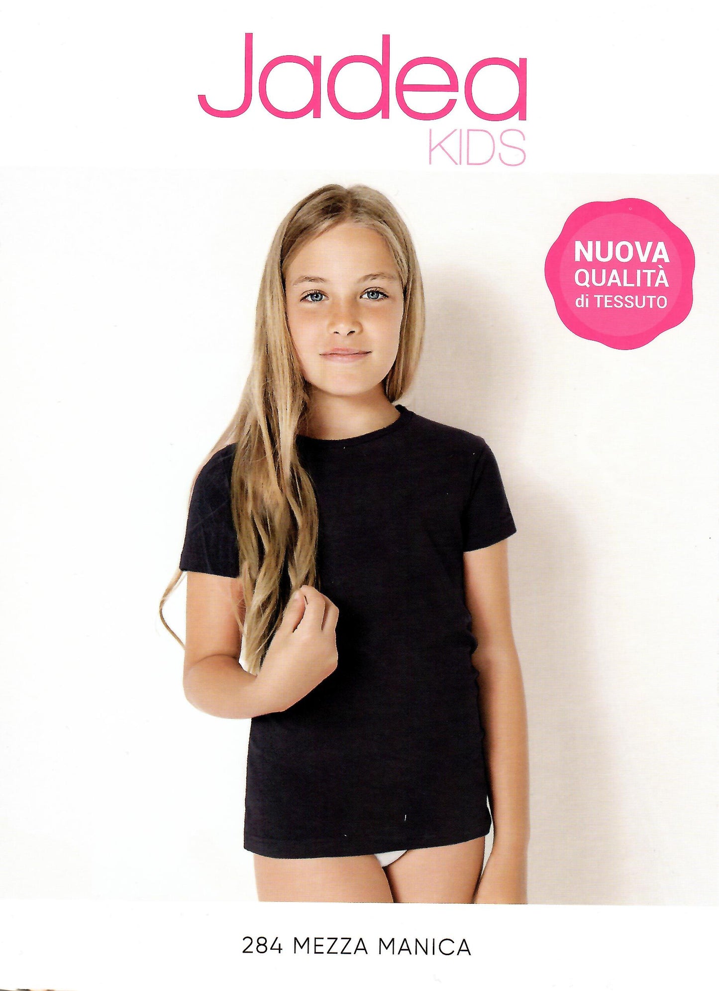 half sleeve girl jadea 284 in stretch cotton