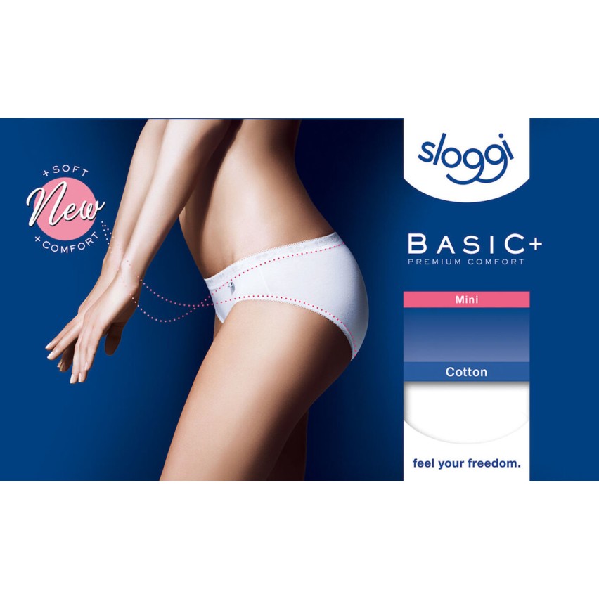 Sloggi mini cotton 2-piece women's briefs