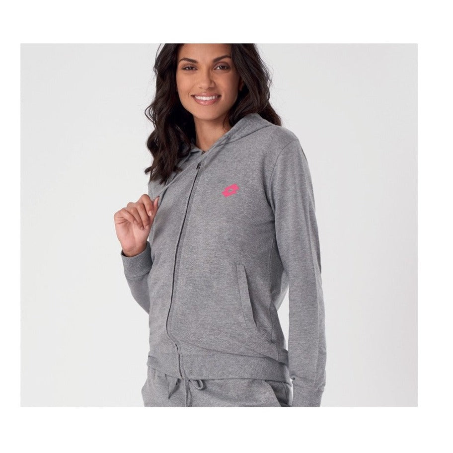 Women's Hooded Sweatshirt Brushed Lotto LA1019