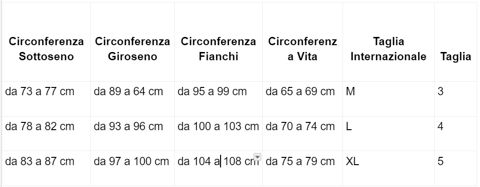 Body GIOS 515 coppa B con pizzo