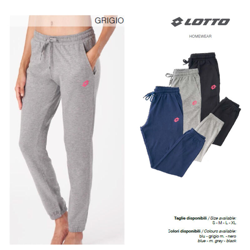 Women's tracksuit trousers brushed Lotto LA 1017