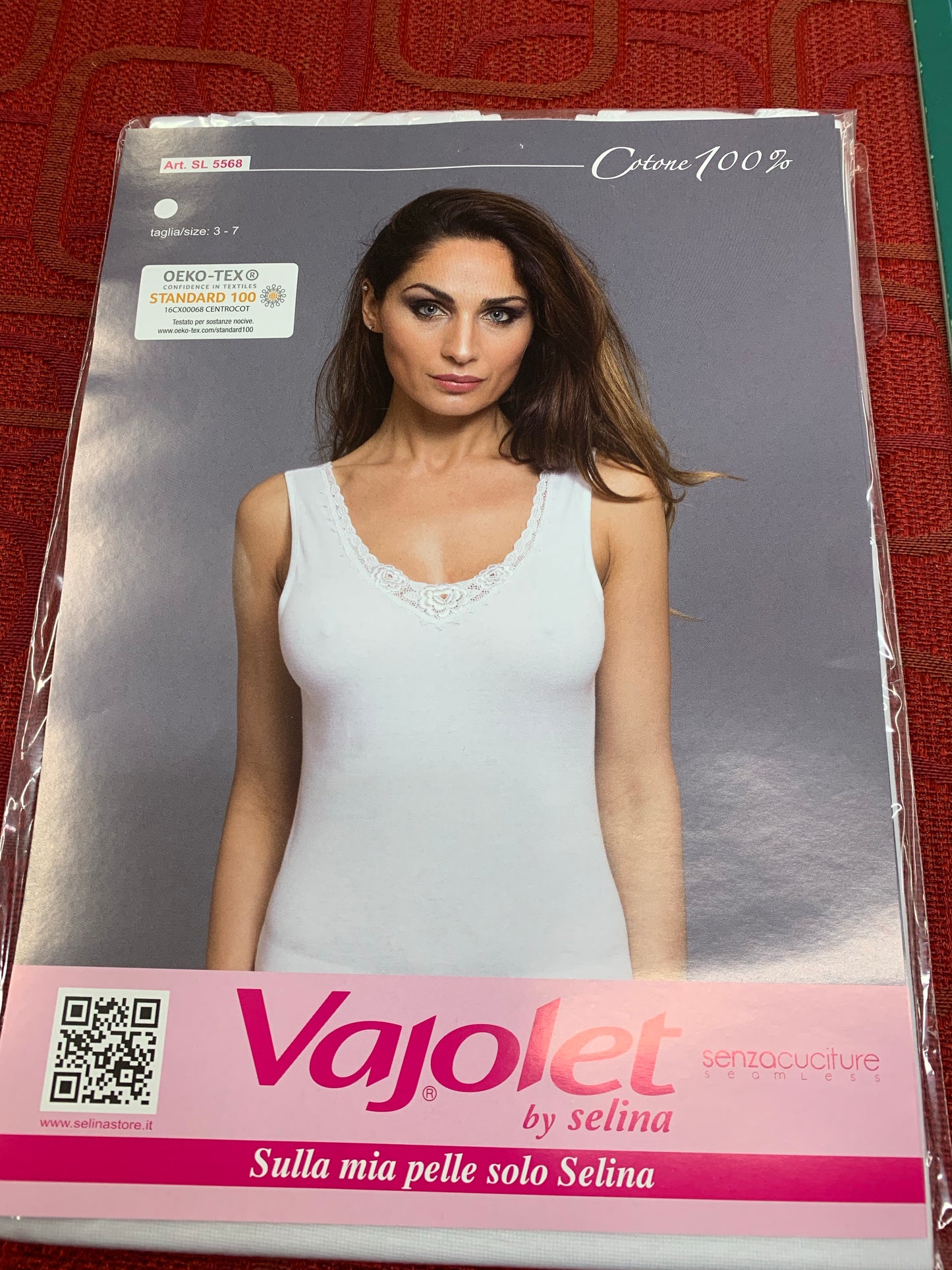 Women's cotton tank top