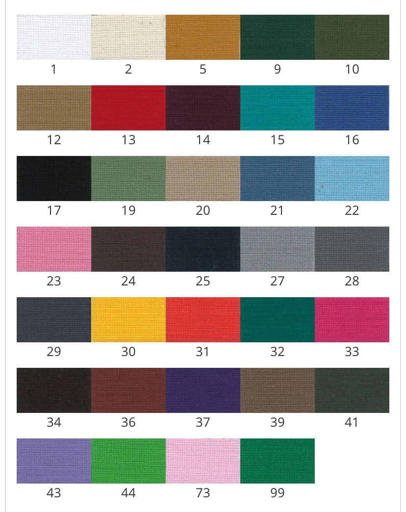 Assorted pure cotton smooth ribbon