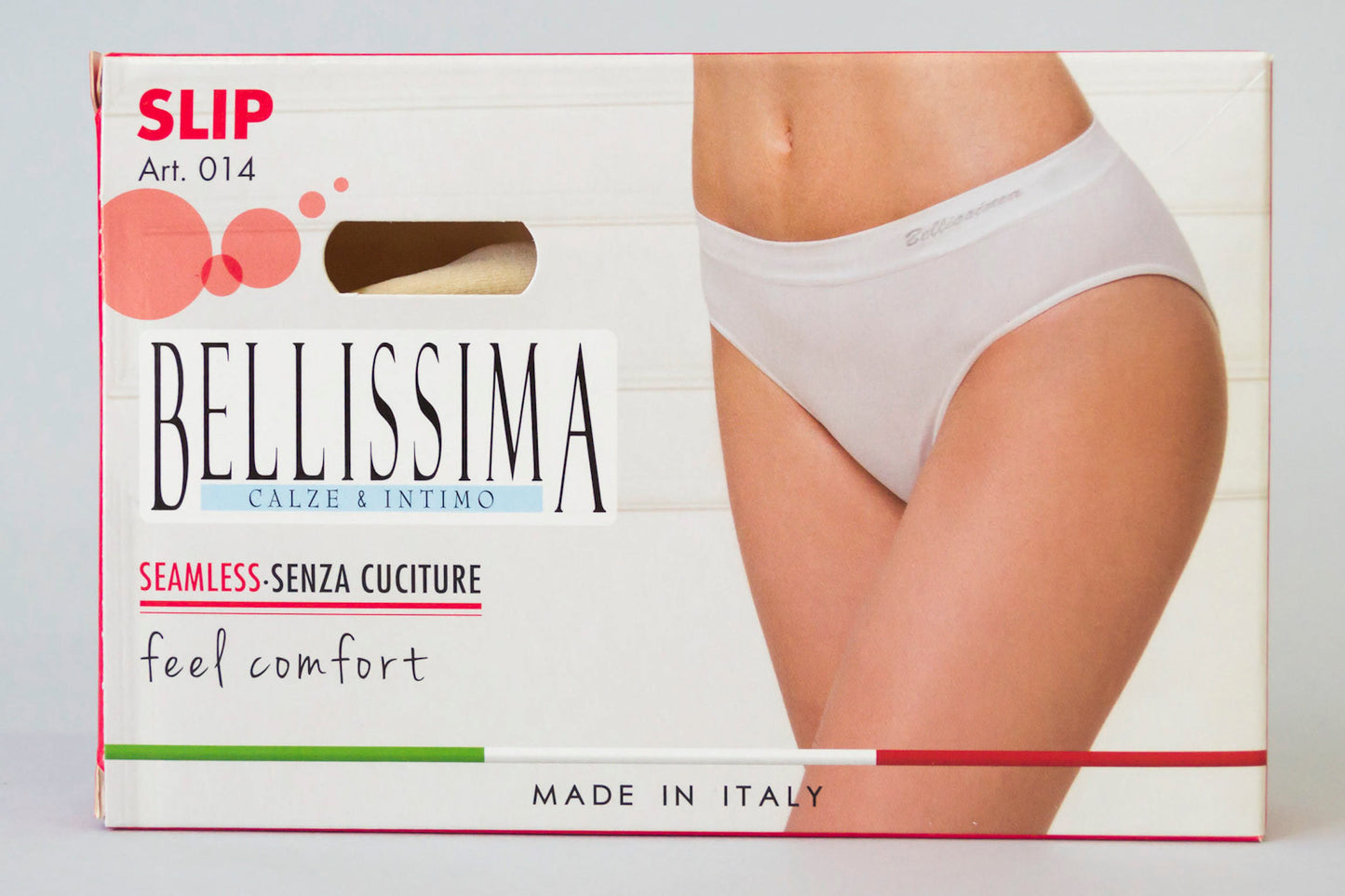 Slip Donna vita media microfibra Bellissima 014