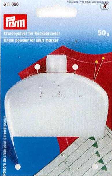 chalk powder