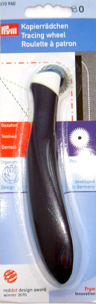 Ergonomic tailor wheel