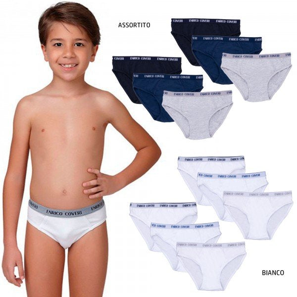 Slip bimbo 93% cotone
