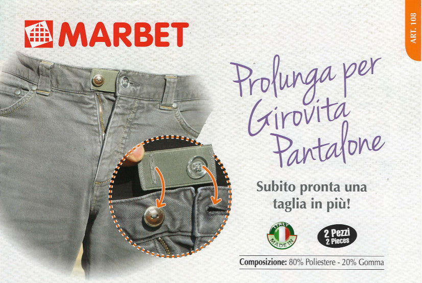 Waist extenders for trousers