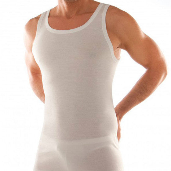 Men's cotton wool tank top