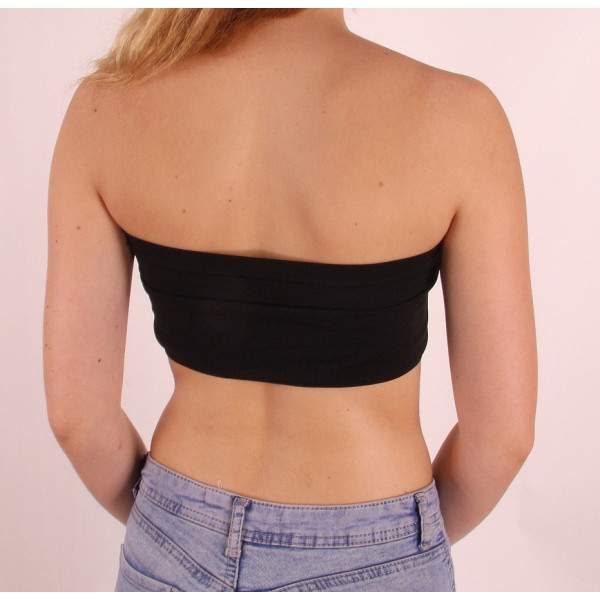 Microfiber Bandeau Top Bra