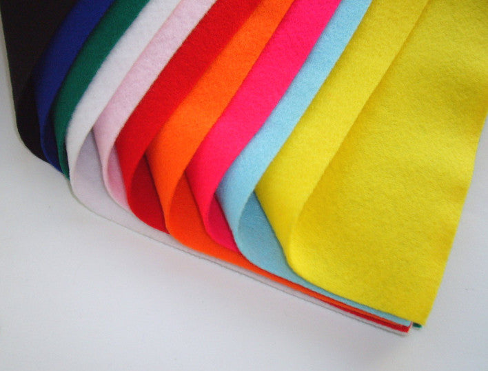 Single color felt