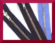 Cerniera pantaloni e jeans in metallo