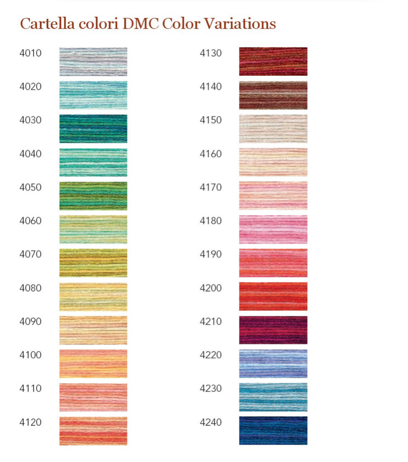 DMC Mouliné Color Variations matassina singola