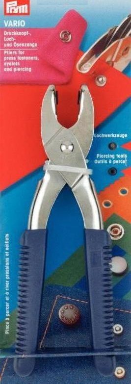 Pinza per ribadire e forare