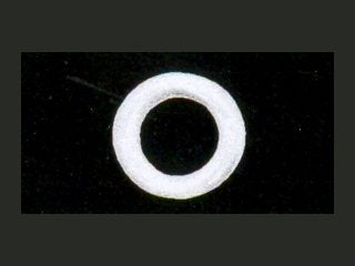 Anelli plastica per tende a pacchetto 6 mm