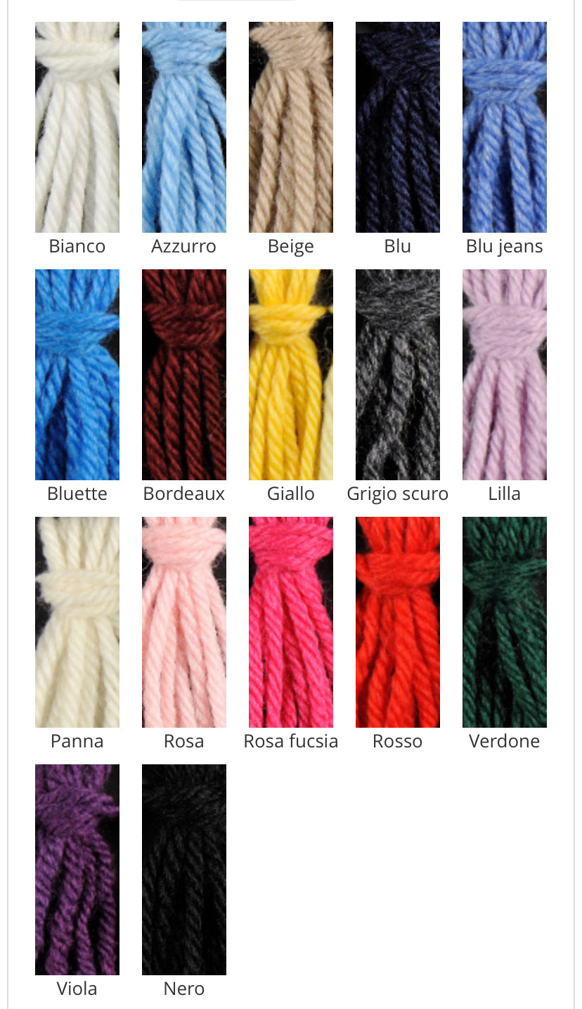 Wool: 70% wool 30% acrylic 100 grams