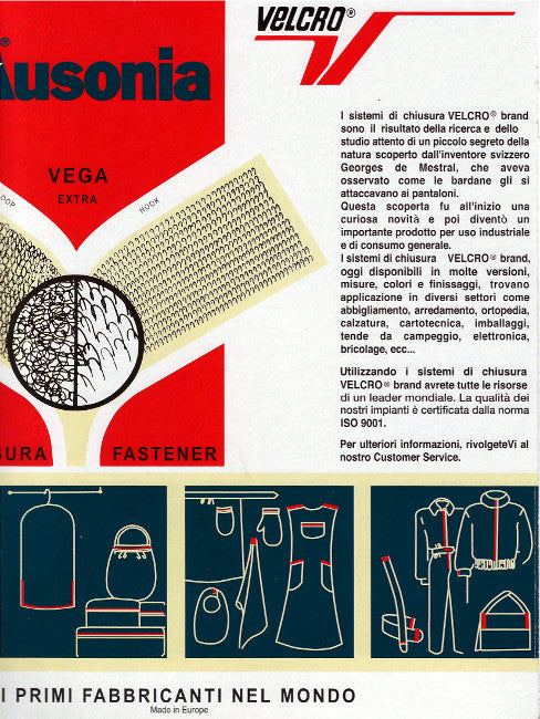 VELCRO® con adesivo
