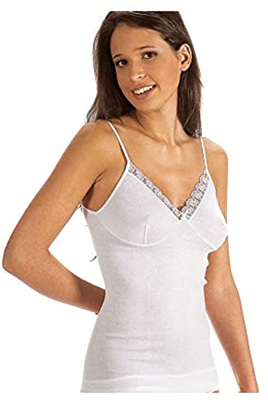 Women's cotton tank top breast shape