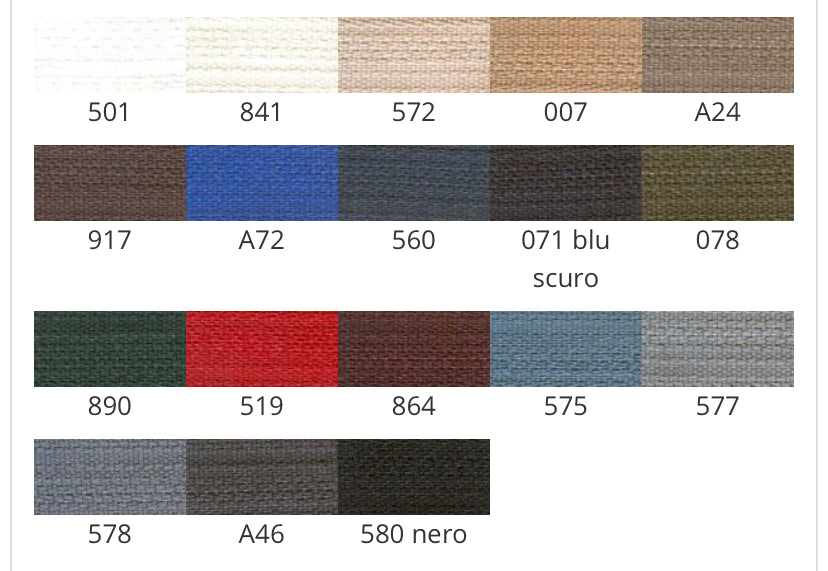 6 cm spiral nylon zip