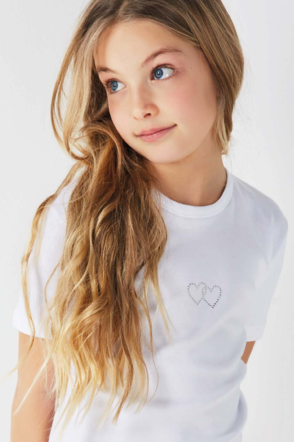 Half sleeve girl warm cotton