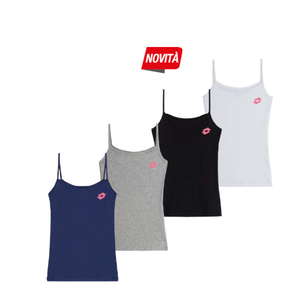 Canotta donna Cotone elasticizzato LA1022