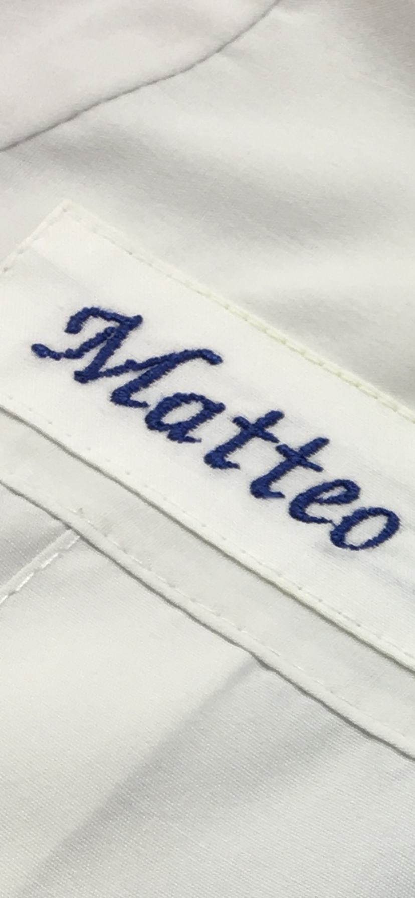 Name embroidery 6/7 letters