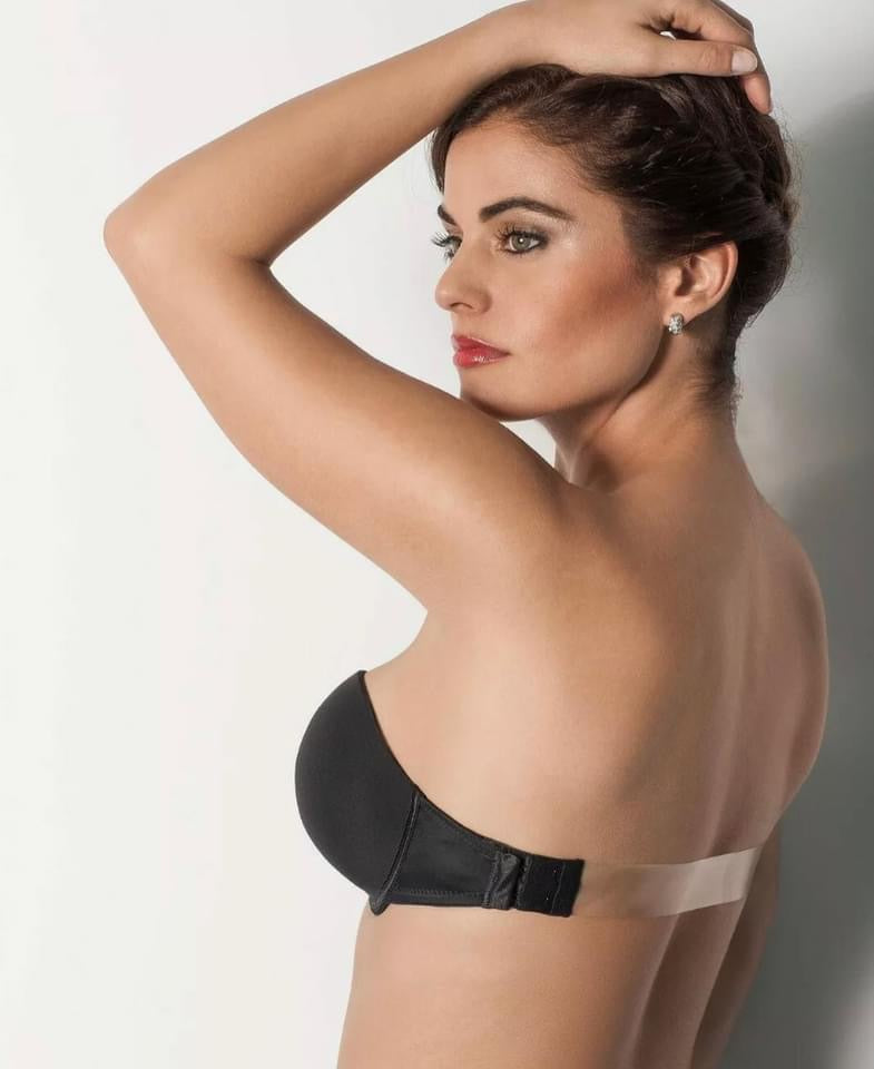 Selene Magdalena Padded Underwired Bandeau Bra C Cup
