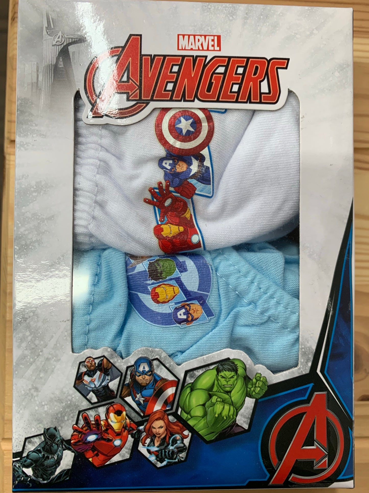 3-piece Disney/MARVEL baby briefs 100% cotton