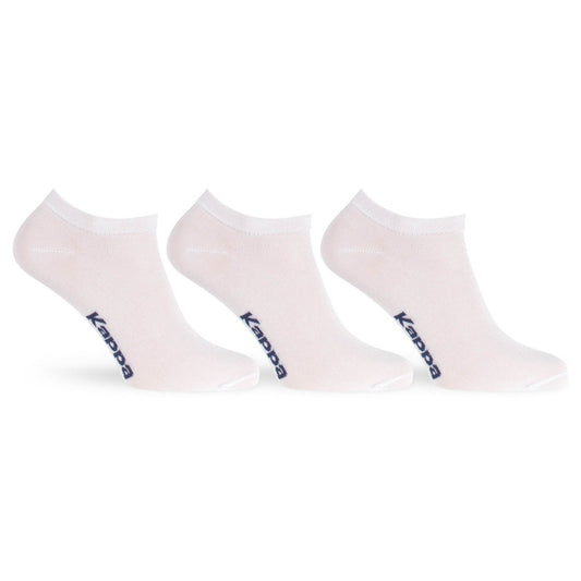 Calze KAPPA unisex 3 paia-fantasmino, giro caviglia, metà polpaccio ￼