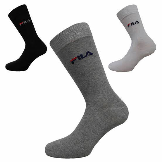 Calze FILA Unisex 3 PZ fantasmino, giro caviglia, metà polpaccio