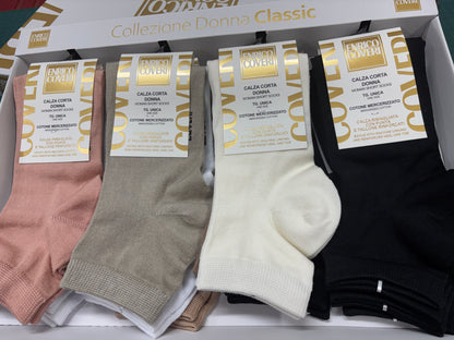 Calze giro caviglia, uomo, donna, Enrico Coveri
