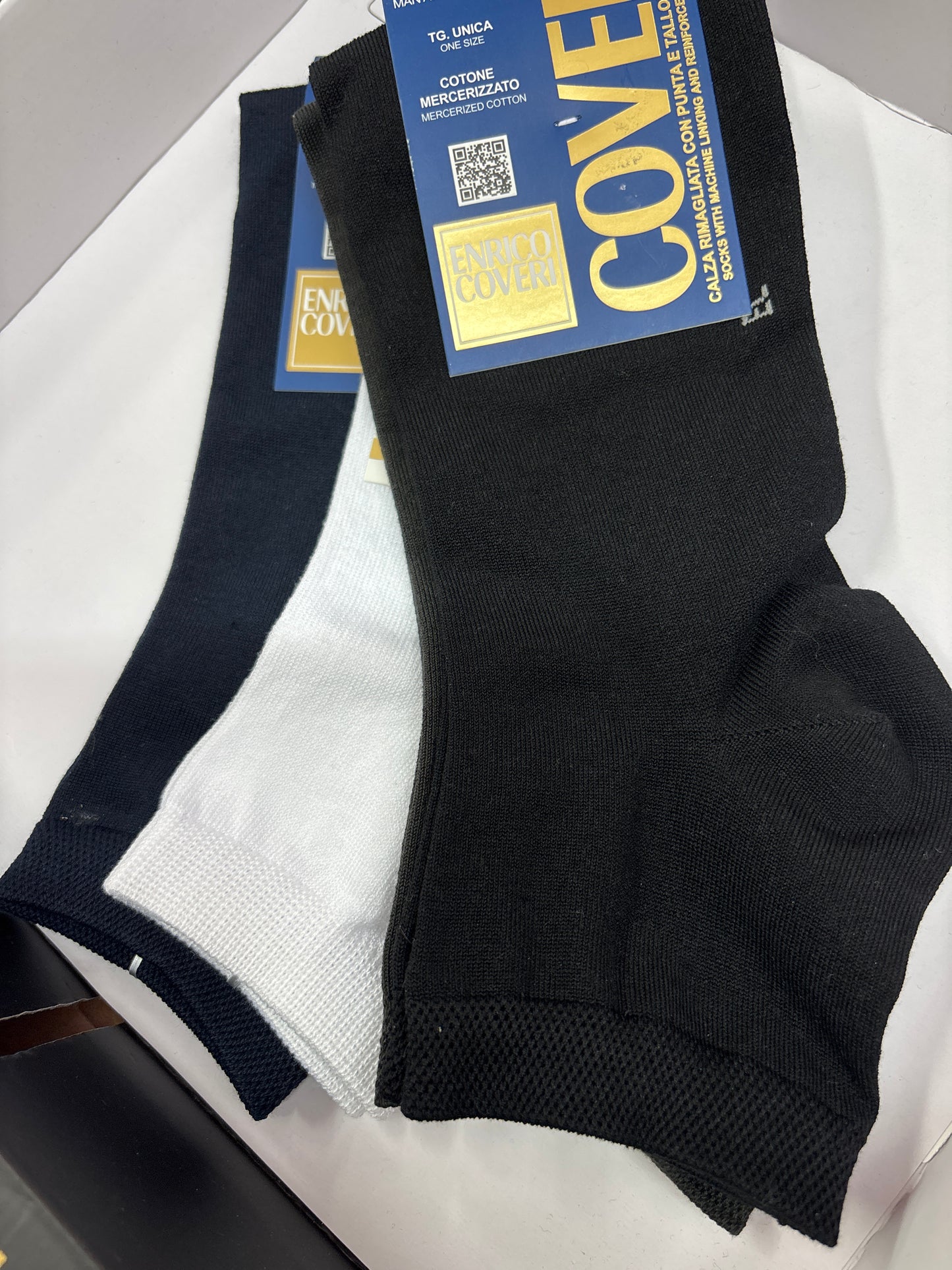 Calze giro caviglia, uomo, donna, Enrico Coveri