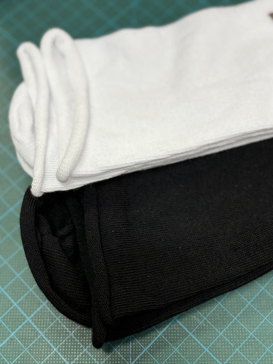 Calze uomo, donna senza elastico, taglio laser ￼