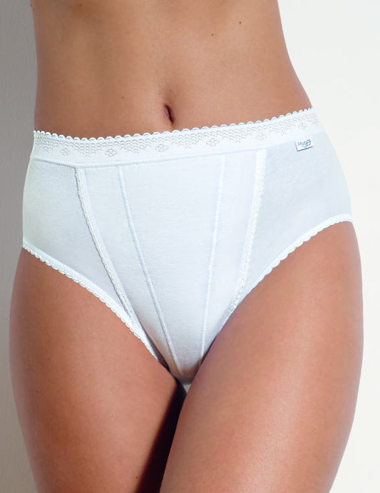 Slip donna Sloggi Control tai cotone 2 pezzi