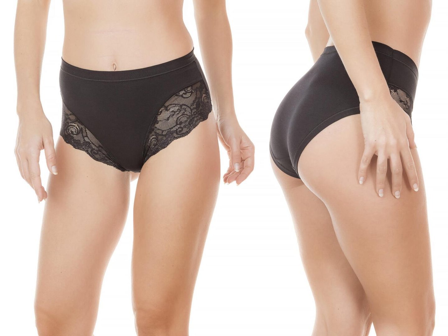 Slip donna  MIDI IN COTONE MODAL CON FASCIA E PIZZO FRONTALE JADEA  521