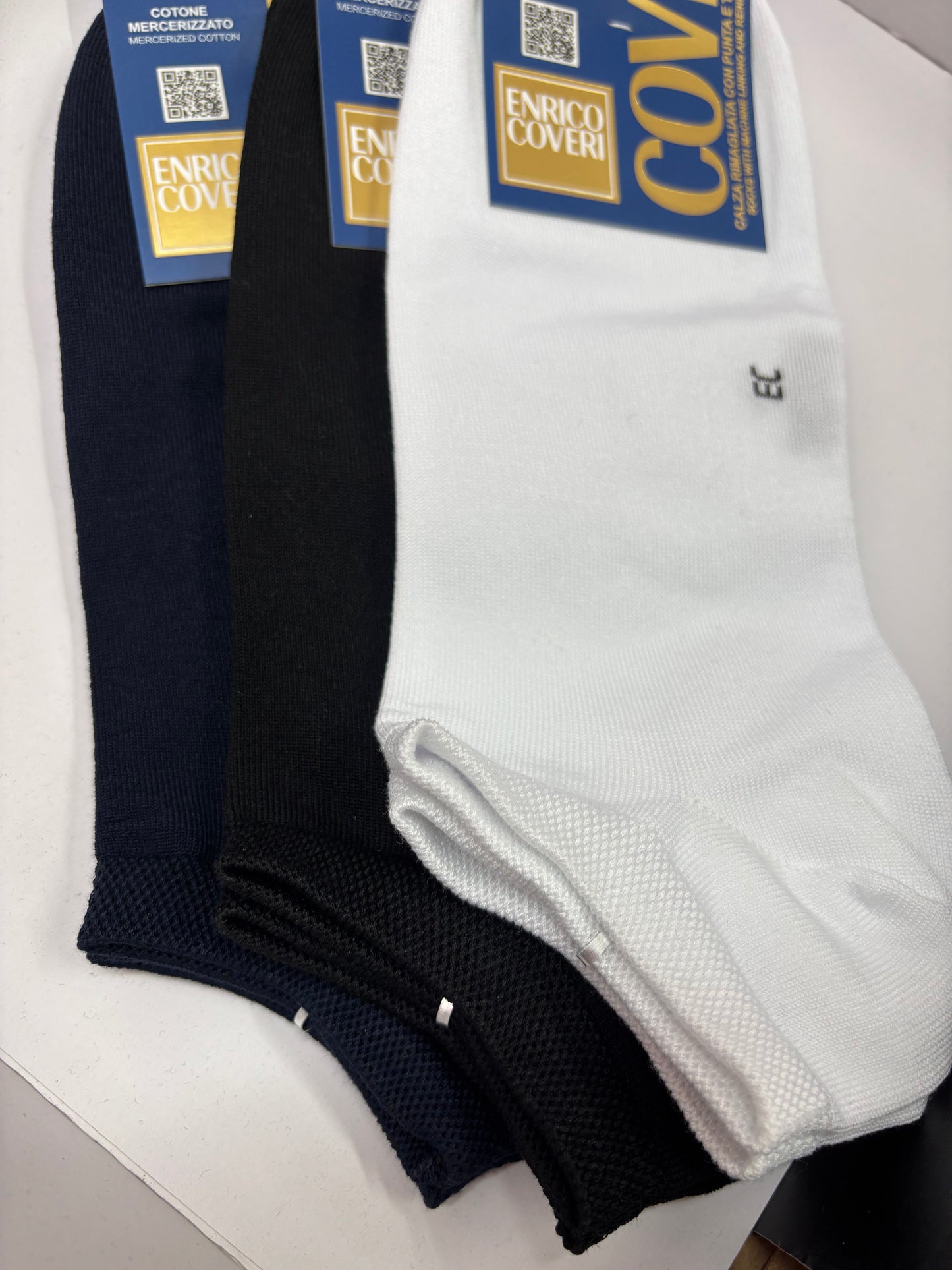 Calze fantasmino, uomo donna Enrico Coveri