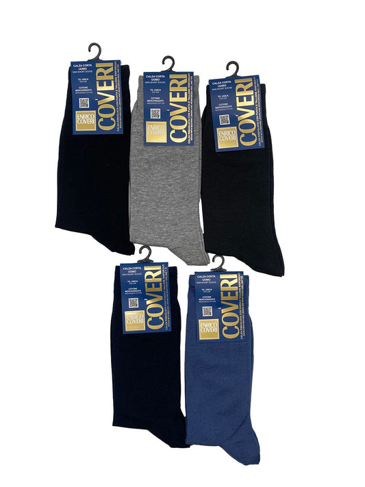 Calze uomo corto, metà polpaccio, Enrico Coveri