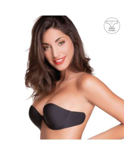 Reggiseno adesivo push-up effetto invisibile disponibile per coppa