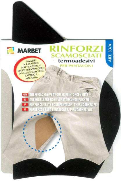 Rinforzi scamosciati in microfibra