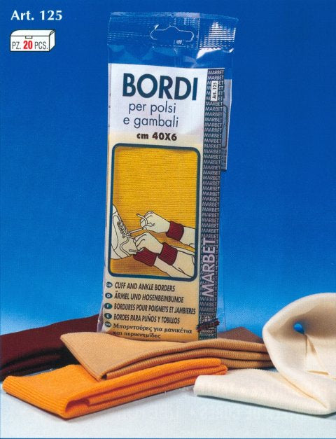 Bordi polsi e gambali